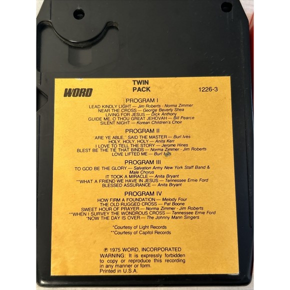 8 TRACK TAPES Mixed Music Lot Of 3 Boston Pops Strauss Pat Boone Praise America - Picture 5 of 6